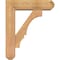 Ekena Millwork Balboa Craftsman Smooth Bracket w/ Offset Brace, Western Red Cedar, 5 1/2"W x 18"D x 22"H BKT0604X18X22BOA04SWR - alternate 3